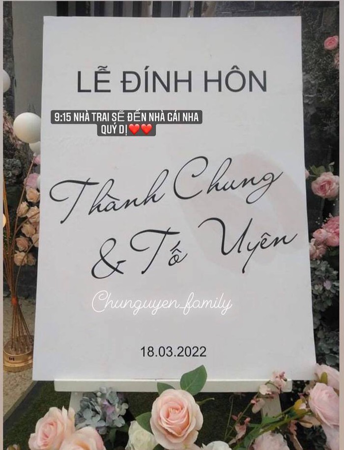 Thành Chung khép lại lễ đính hôn hạnh phúc cùng Tố Uyên, chuẩn bị trở lại ĐT Việt Nam - Ảnh 9.