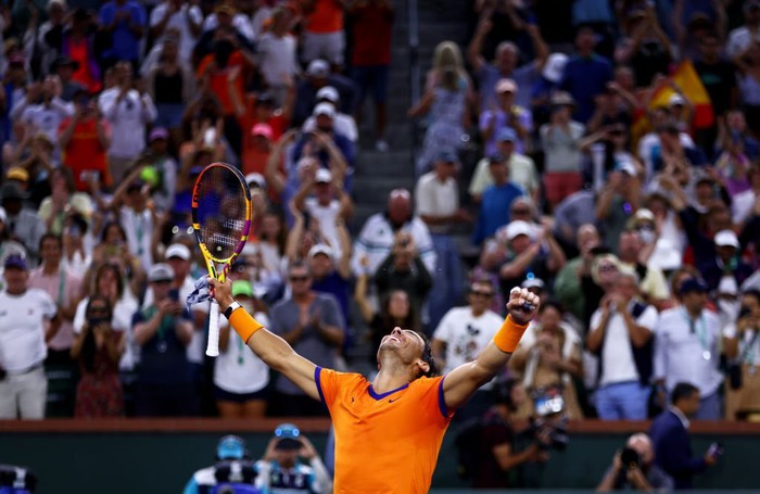 Hạ gục đàn em tuổi teen, Nadal lần thứ 53 vào chung kết Masters 1000 - Ảnh 8.