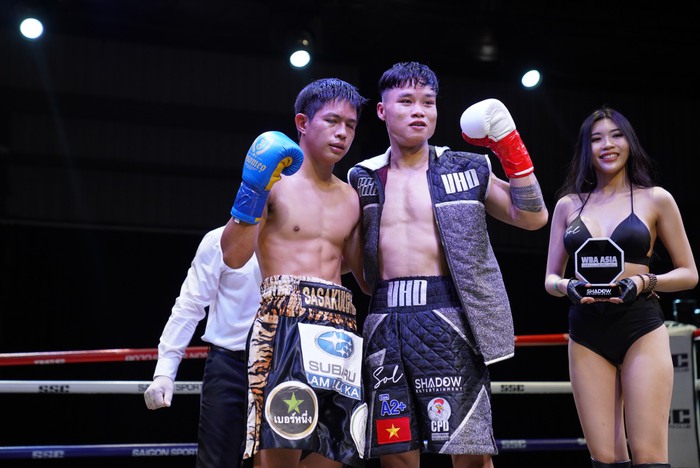 Trực tiếp boxing: Lê Hữu Toàn trở thành nhà vô địch WBA châu Á - Ảnh 3.