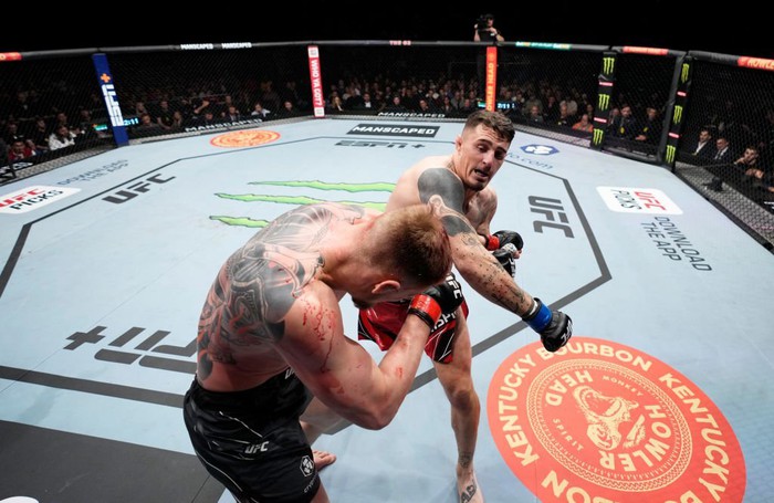 UFC London chứng kiến sự ra đời của một ngôi sao mới - cỗ máy chiến thắng Tom Aspinall - Ảnh 3.