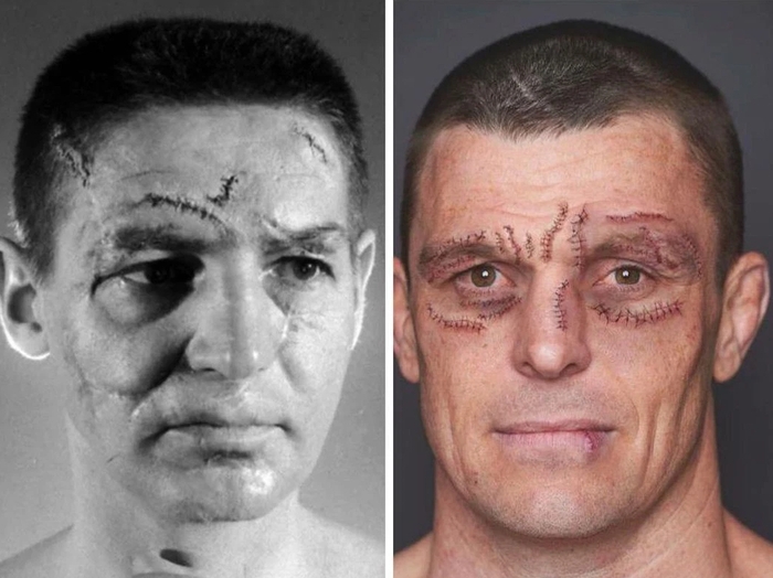 Tâm sự võ sĩ: John Wayne Parr - 346 vết khâu và gương mặt của người 150 tuổi - Ảnh 1.