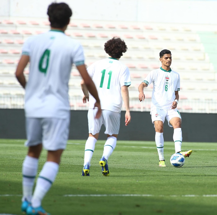 Chùm ảnh: U23 Việt Nam cầm hòa U23 Iraq, khởi đầu đúng chất &quot;Park Hang-seo&quot;  - Ảnh 3.