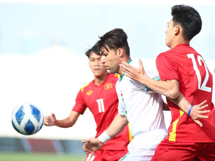 Chùm ảnh: U23 Việt Nam cầm hòa U23 Iraq, khởi đầu đúng chất Park Hang-seo  - Ảnh 6.