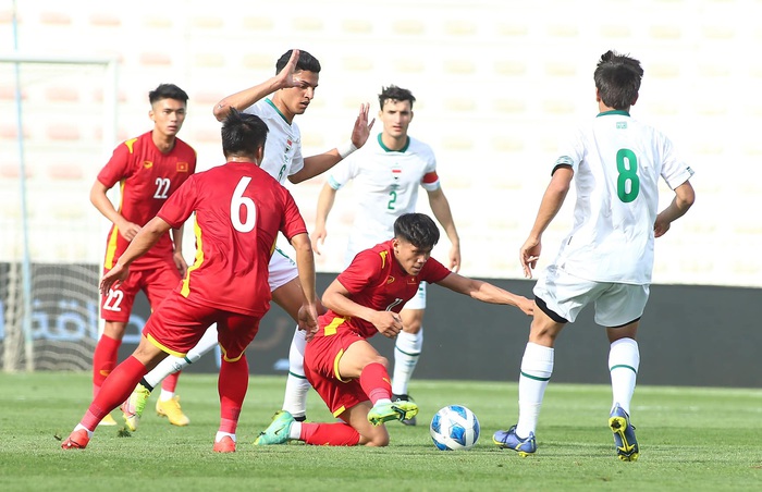 Chùm ảnh: U23 Việt Nam cầm hòa U23 Iraq, khởi đầu đúng chất Park Hang-seo  - Ảnh 8.