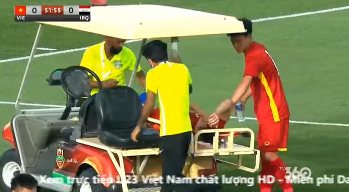 Trực tiếp bóng đá U23 Việt Nam 0-0 U23 Iraq, Dubai Cup 2022: Đội bạn thoát thẻ đỏ  - Ảnh 3.