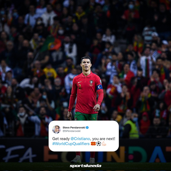 Tổng thống Bắc Macedonia nhắc thẳng tên Ronaldo trước thềm chung kết play-off World Cup - Ảnh 1.