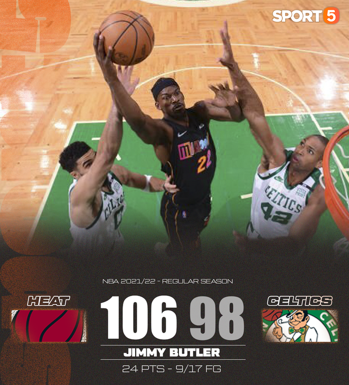 Vượt qua Boston Celtics đầy kịch tính, Miami Heat xây chắc ngôi đầu BXH miền Đông - Ảnh 3.