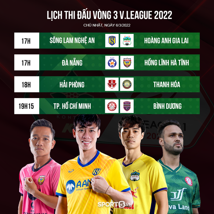 Nhận định vòng 3 V.League 2022: Tâm điểm SLNA vs HAGL - Ảnh 1.