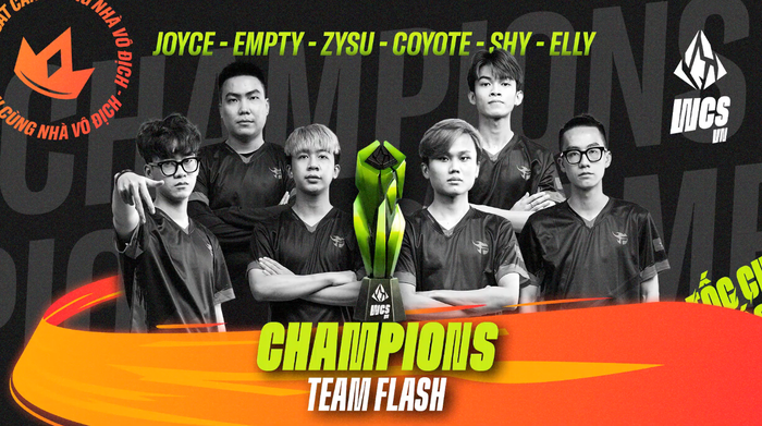 Đội tuyển LMHT: Tốc Chiến Việt Nam, Team Flash vô địch WCS 2022 - Ảnh 1.
