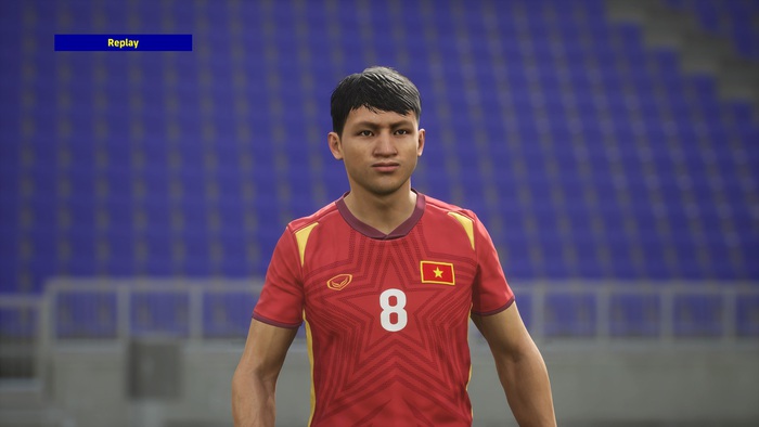 Dàn tuyển thủ Việt Nam được đưa vào eFootball 2022: Ai cũng được &quot;chăm chút&quot; nhan sắc, trừ Quang Hải - Ảnh 9.