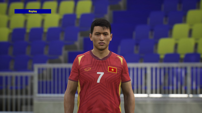 Dàn tuyển thủ Việt Nam được đưa vào eFootball 2022: Ai cũng được &quot;chăm chút&quot; nhan sắc, trừ Quang Hải - Ảnh 6.