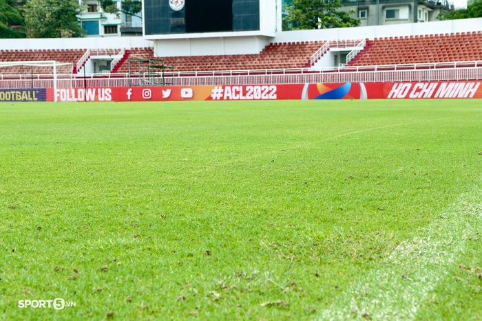 Sân Thống Nhất khoác lên diện mạo mới dưới sự giám sát của AFC - Ảnh 3.