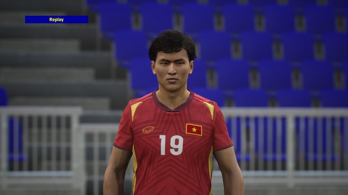 Dàn tuyển thủ Việt Nam được đưa vào eFootball 2022: Ai cũng được &quot;chăm chút&quot; nhan sắc, trừ Quang Hải - Ảnh 8.