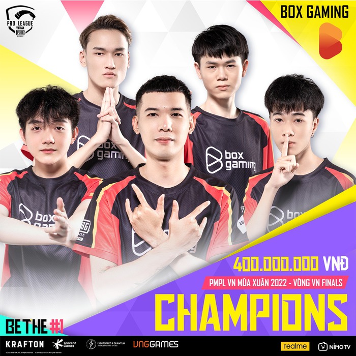 BOX Gaming vô địch PUBG Mobile Việt Nam, giành trọn 400 triệu đồng - Ảnh 1.