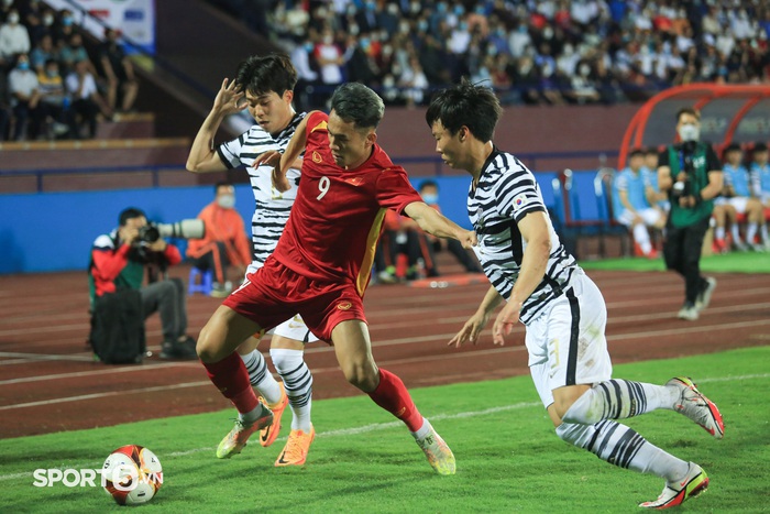 Kết quả U23 Việt Nam vs U20 Hàn Quốc: Bất phân thắng bại - Ảnh 7.