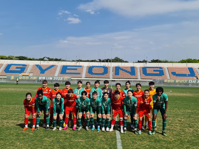 Đội tuyển nữ Việt Nam cầm hòa đội bóng Hàn Quốc ở trận đấu cuối cùng - Ảnh 1.
