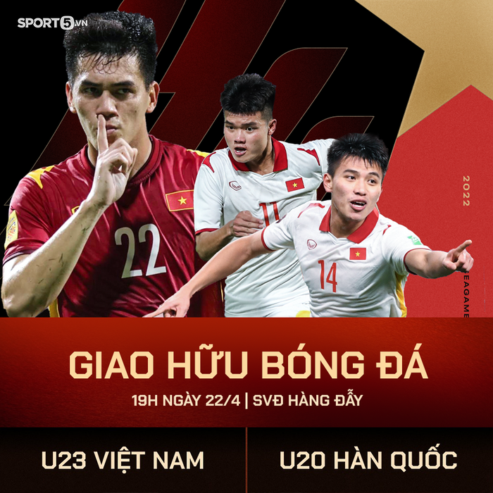 Trực tiếp U23 Việt Nam vs U20 Hàn Quốc: Bài test cuối trước nhiệm vụ bảo vệ VÀNG SEA Games - Ảnh 2.