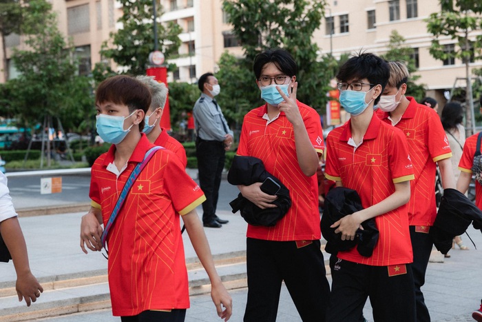 Lần đầu tiên, Saigon Phantom khoác áo đội tuyển Việt Nam, sẵn sàng cho SEA Games 31 - Ảnh 6.
