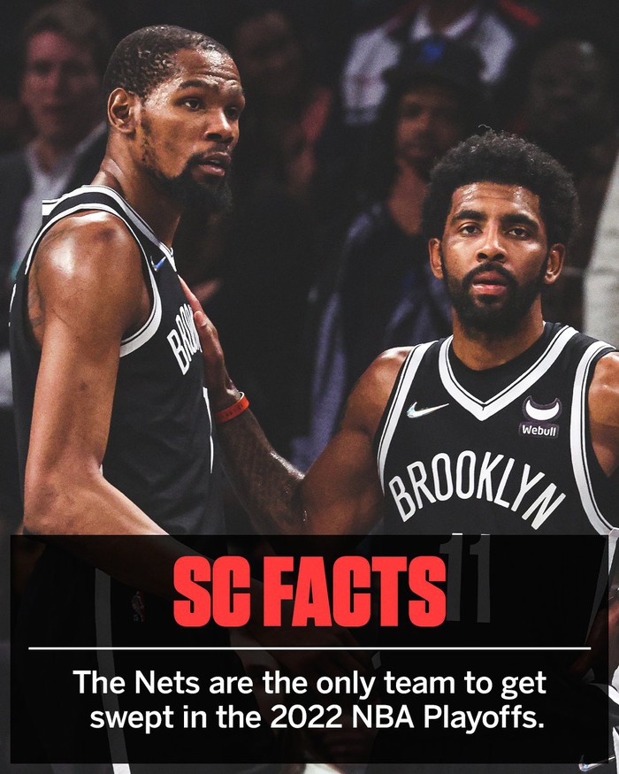 Brooklyn Nets trở thành &quot;trò hề&quot; trên MXH sau màn &quot;bị quét&quot; tại round 1 Playoff 2022 - Ảnh 4.
