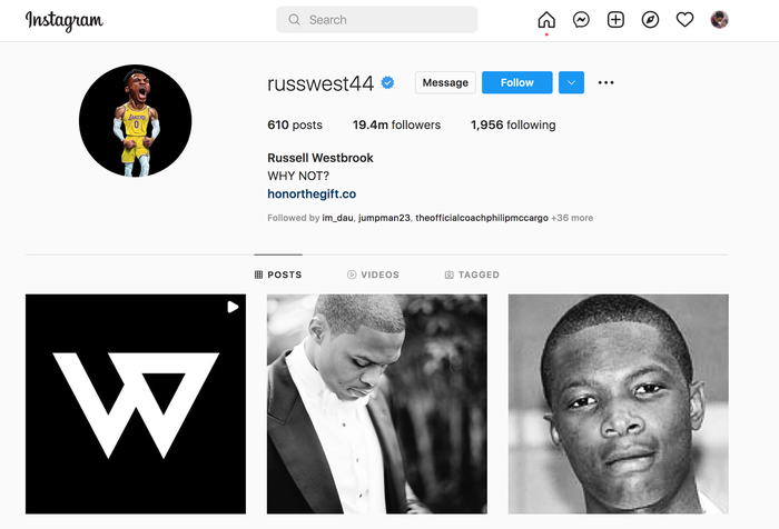 Lặng lẽ xoá hết ảnh Lakers trên Instagram, Russell Westbrook bị fan chất vấn rần rần - Ảnh 2.