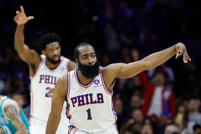 James Harden cùng Philadelphia 76ers chính thức góp mặt ở Playoffs NBA 2022 - Ảnh 4.