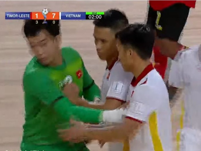 Futsal Việt Nam vượt qua Australia, Myanmar lên đầu bảng B giải Đông Nam Á - Ảnh 1.