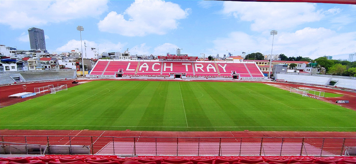 Sân Lạch Tray được chọn tổ chức bảng B bóng đá nữ SEA Games 31 - Ảnh 1.