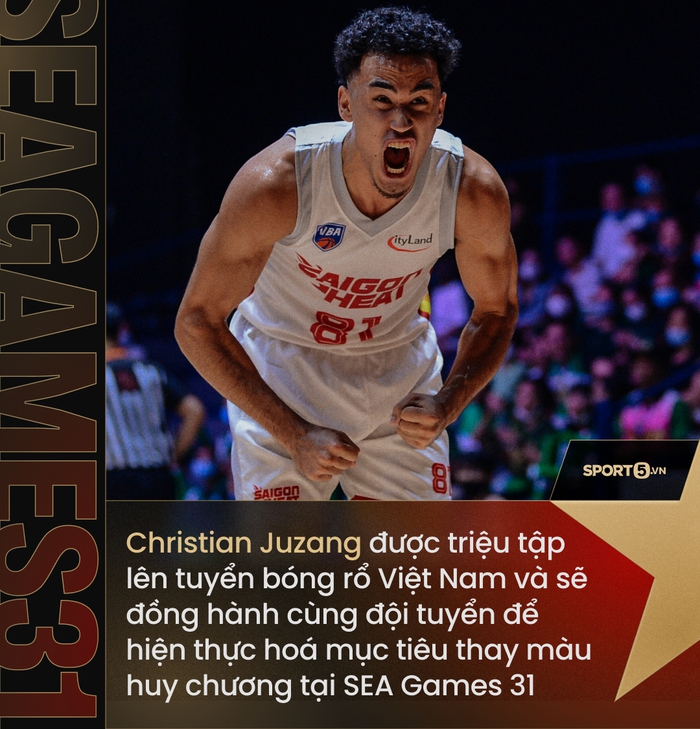 Nóng: Christian Juzang chính thức đồng hành cùng tuyển bóng rổ Việt Nam tại SEA Games 31 - Ảnh 1.