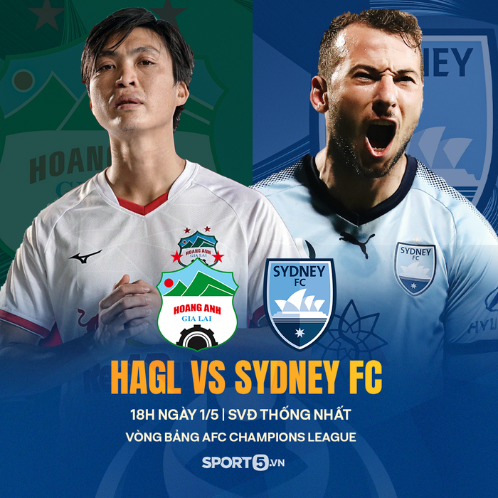 Trực tiếp HAGL vs Sydney FC, 18h ngày 1/5: Cơ hội cuối cùng  - Ảnh 2.