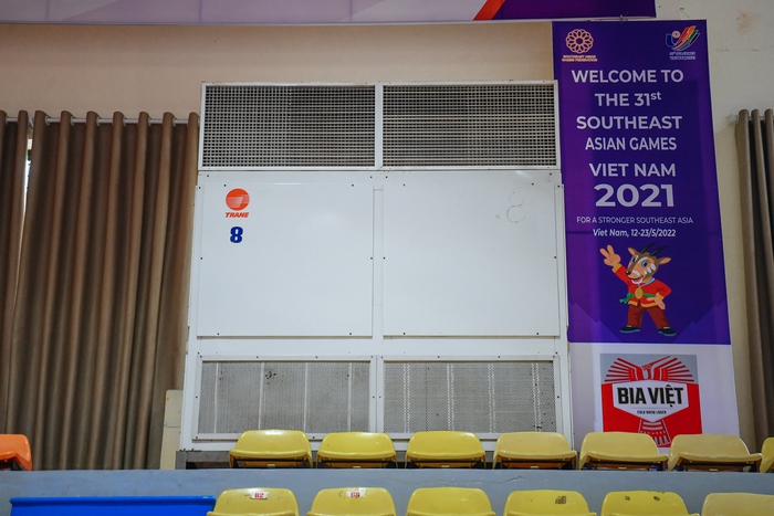 Toàn cảnh nhà thi đấu Thanh Trì, &quot;thánh địa&quot; dành cho người hâm mộ bóng rổ tại SEA Games 31 - Ảnh 5.