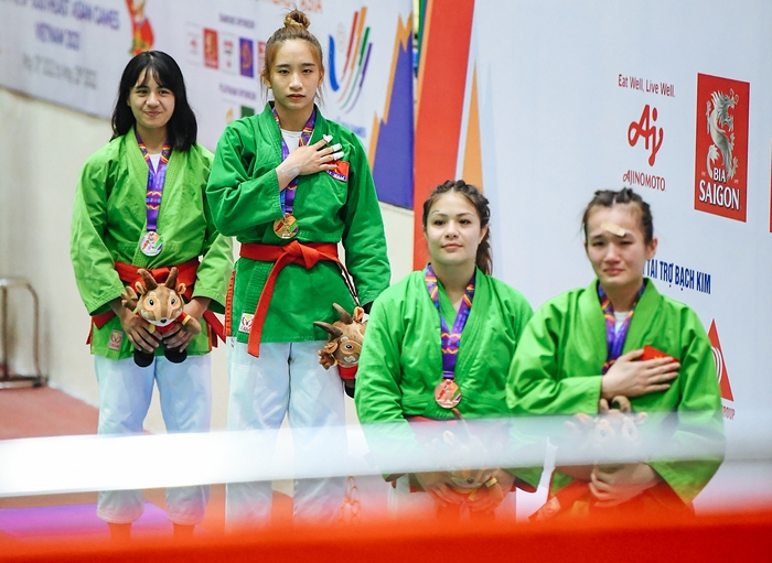 Nữ Kurash Việt Nam tiếp tục lập công cho đoàn thể thao Việt Nam tại SEA Games 31 - Ảnh 5.