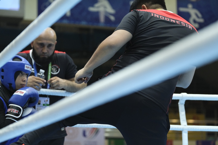 Nguyễn Thị Hằng Nga chạm 1 tay vào HCV kickboxing SEA Games 31 - Ảnh 7.