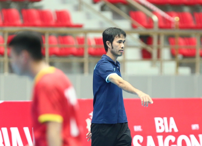 Futsal Việt Nam thoải mái trước ngày khai mạc bộ môn futasl tại SEA Games 31 - Ảnh 7.