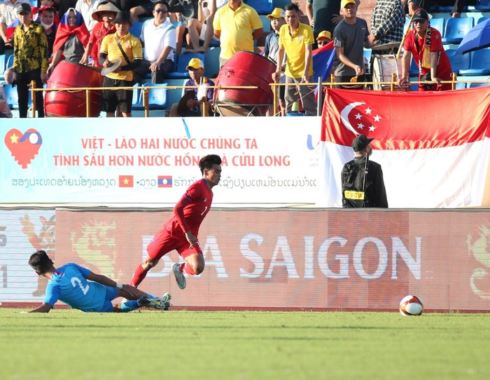 Thắng hú vía U23 Campuchia, U23 Singapore nuôi hy vọng đi tiếp tại SEA Games 31 - Ảnh 4.