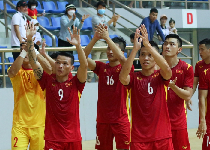 Futsal Việt Nam hoà đáng tiếc Malaysia, chưa đạt phong độ tốt nhất - Ảnh 7.
