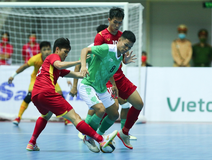 Futsal Việt Nam hoà đáng tiếc Malaysia, chưa đạt phong độ tốt nhất - Ảnh 4.