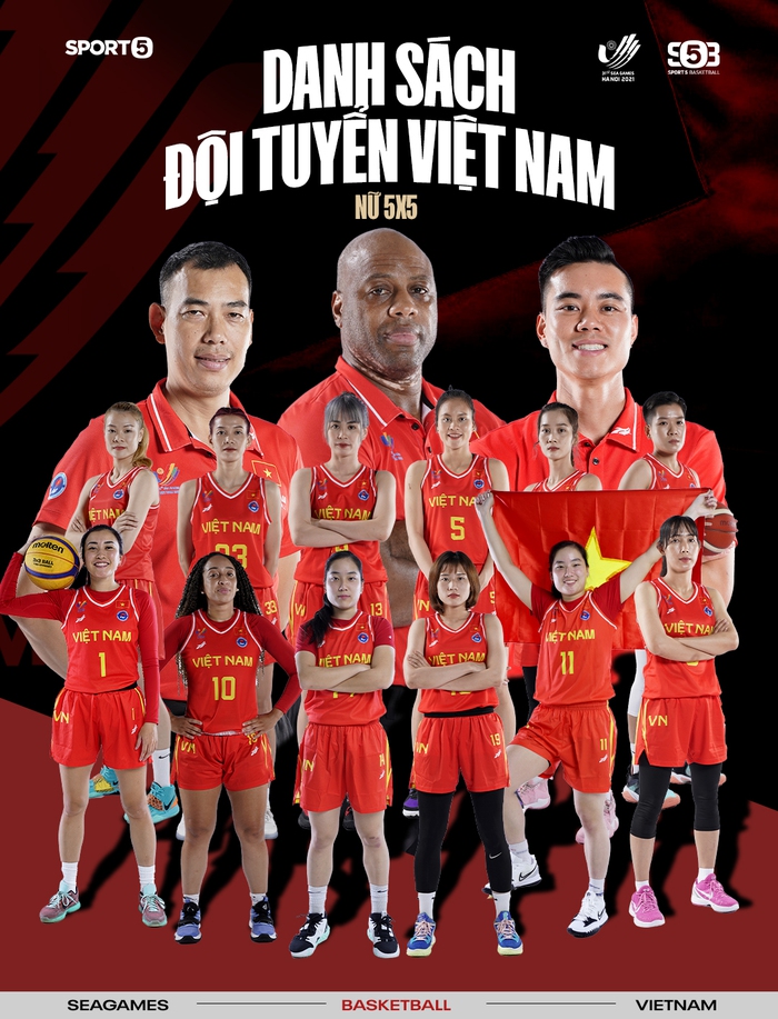 Danh sách đội tuyển bóng rổ nữ Việt Nam ở SEA Games 31: Niềm cảm hứng từ chị em sinh đôi nhà họ Trương - Ảnh 2.