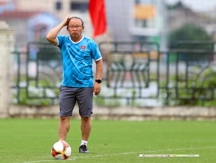 Nhâm Mạnh Dũng bị đau, HLV Park yêu cầu học trò tự chỉ ra lỗi sai sau trận gặp U23 Myanmar  - Ảnh 4.