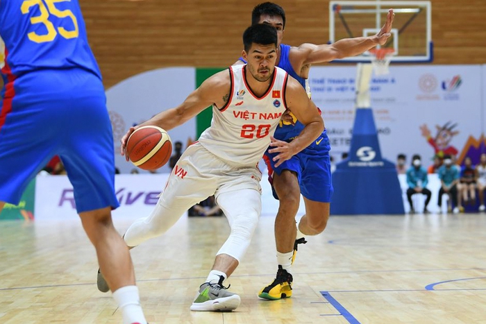 Thua đậm trước Philippines, đội tuyển bóng rổ nam Việt Nam vẫn còn cơ hội đổi màu huy chương ở SEA Games 31 - Ảnh 3.