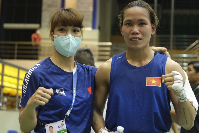 Trần Thị Linh tiếp tục tạo kỳ tích, đánh bại Á quân Olympic Tokyo để vào chung kết SEA Games 31 - Ảnh 8.
