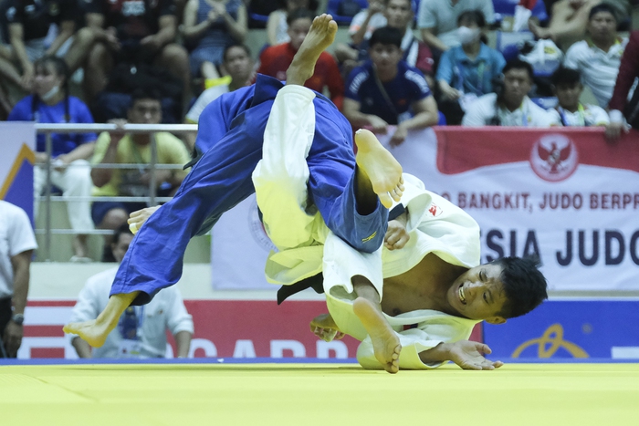 Nguyễn Hoàng Thành lẫn lộn cảm xúc sau tấm HCV Judo SEA Games 31 - Ảnh 8.