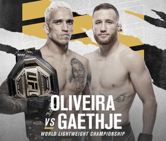 Charles Oliveira xem nhẹ khả năng của Justin Gaethje, tuyên bố thắng KO tại UFC 274 - Ảnh 1.