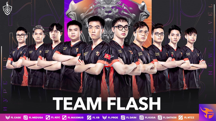Team Flash thay máu lực lượng ở ĐTDV mùa Xuân 2022