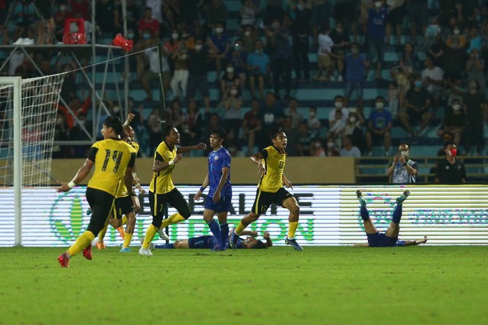 Chơi thiếu người, U23 Thái Lan nhận trận thua cực kỳ đau đớn trước U23 Malaysia trong trận ra quân SEA Games 31 - Ảnh 4.
