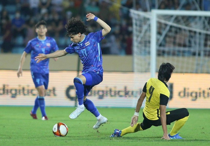 Chơi thiếu người, U23 Thái Lan nhận trận thua cực kỳ đau đớn trước U23 Malaysia trong trận ra quân SEA Games 31 - Ảnh 16.