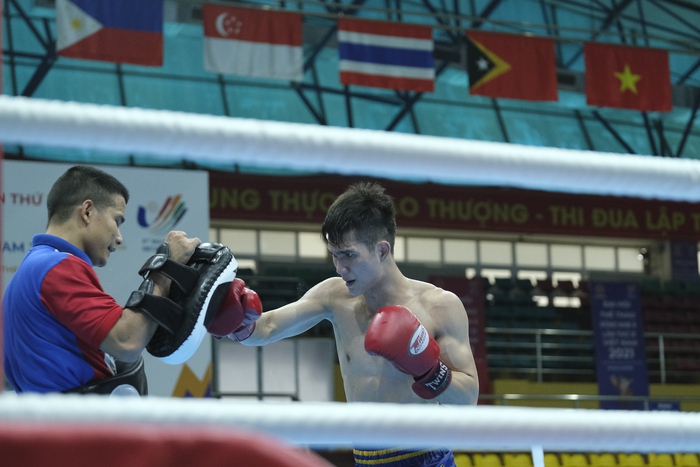 Tuyển kickboxing Việt Nam căng sức trước ngày bắt đầu chiến dịch SEA Games 31 - Ảnh 5.