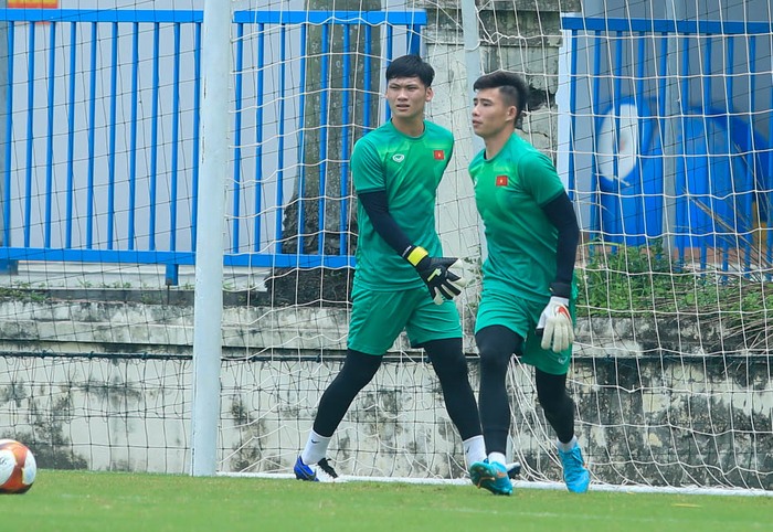 Cầu thủ U23 Việt Nam cười tít mắt, hưng phấn sau trận thắng U23 Indonesia - Ảnh 7.