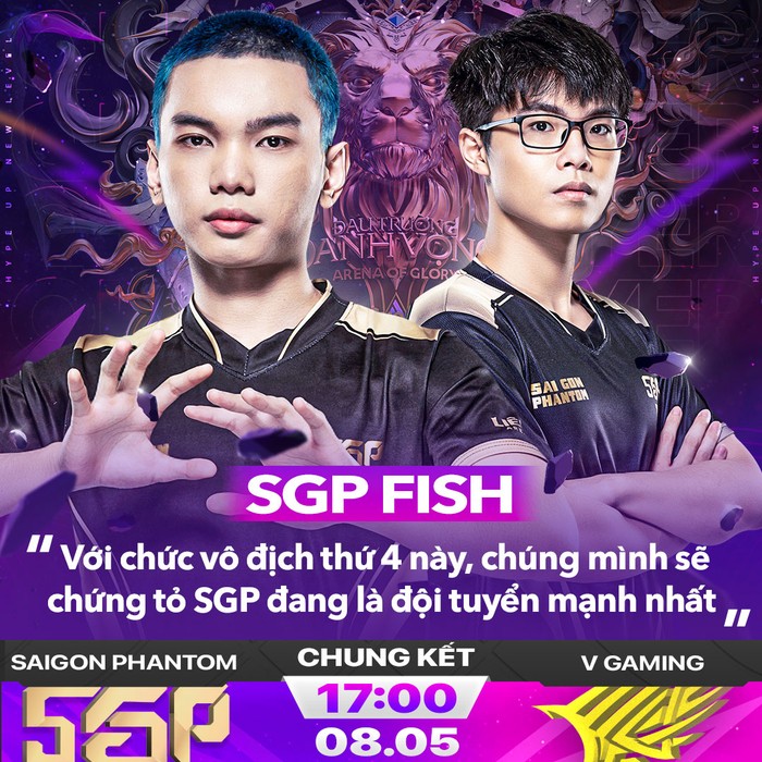 Trực tiếp Chung kết ĐTDV mùa Xuân 2022 ngày 8/5: Saigon Phantom - V Gaming, ai sẽ là nhà Vua mới của Liên Quân Việt Nam? - Ảnh 3.