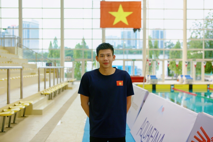Em trai Ánh Viên - Nguyễn Quang Thuấn: Ẩn số của tuyển bơi tại SEA Games 31 - Ảnh 1.