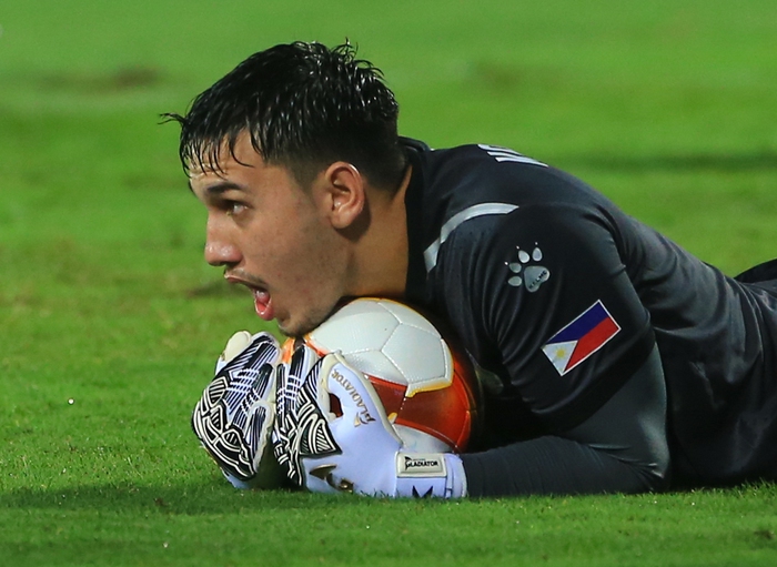 U23 Philippines ăn mừng phấn khích sau khi cầm hoà U23 Việt Nam - Ảnh 11.